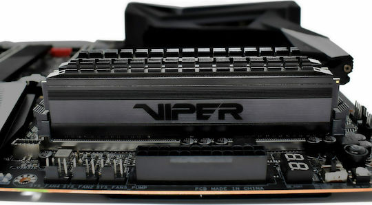 Patriot Viper 4 Blackout 32GB DDR4 RAM with 2 Modules (2x16GB) and 3600 Speed for Desktop