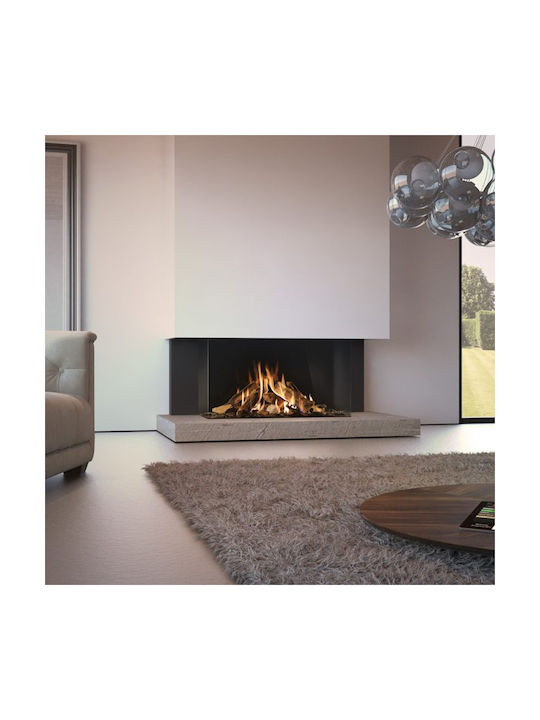 Dimplex Silverton Επιδαπέδιο Ηλεκτρικό Τζάκι 60W 71x35cm Μαύρο