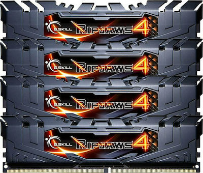 G.Skill Ripjaws4 32GB DDR4 RAM with 4 Modules (4x8GB) and 3000 Speed for Desktop