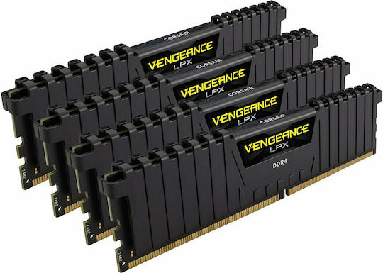 Corsair Vengeance LPX 64GB DDR4 RAM cu 4 module (4x16GB) și Viteză