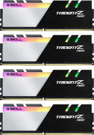 G.Skill Trident Z Neo DDR4 32GB RAM with 4x8GB Modules and Speed 3200 for Desktop