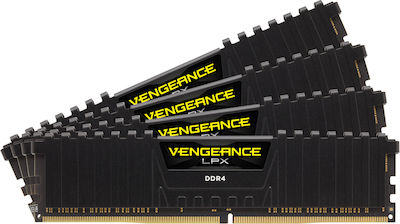 Corsair Vengeance LPX 128GB DDR4 RAM cu 8 module (8x16GB) și Viteză 2666 pentru Desktop
