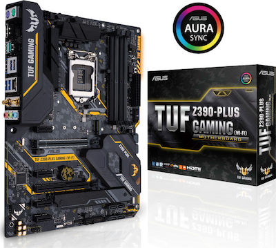 Asus TUF Z390-Plus Gaming (WiFi) Motherboard ATX με Intel 1151 Socket