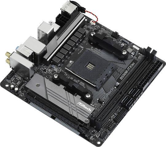 ASRock B550M-ITX/ac Wi-Fi Motherboard Mini ITX με AMD AM4 Socket 90-MXBDH0-A0UAYZ