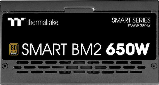 Thermaltake Smart BM2 650W Black Computer Power Supply Semi Modular 80 Plus Bronze