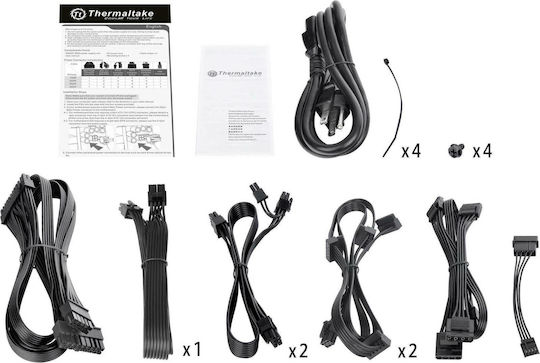 Thermaltake Smart BM2 650W Black Computer Power Supply Semi Modular 80 Plus Bronze