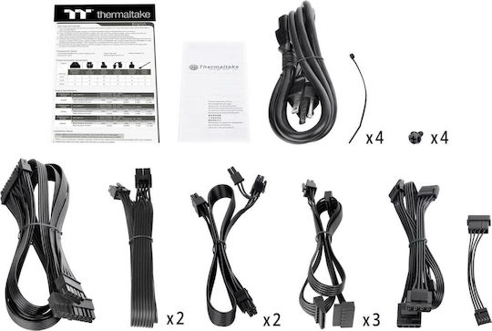 Thermaltake Toughpower PF1 650W Μαύρο Τροφοδοτικό Υπολογιστή Full Modular 80 Plus Platinum