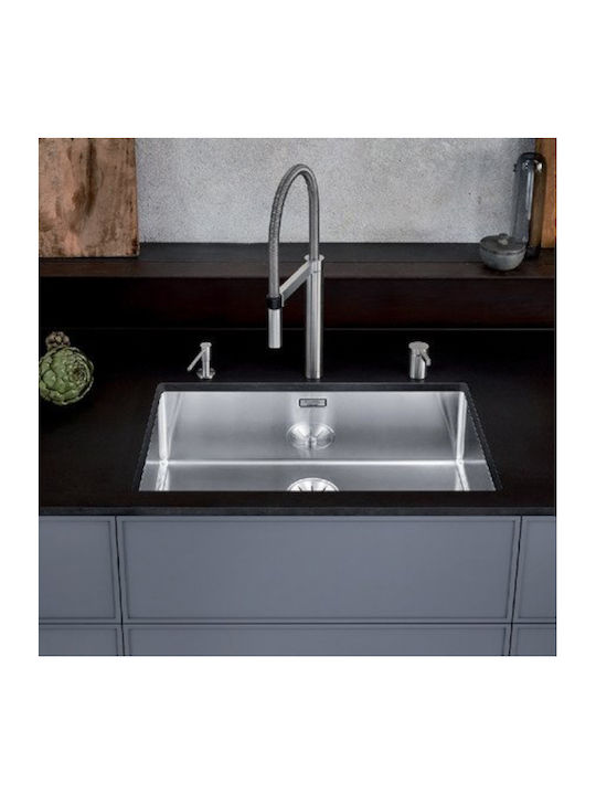 Blanco Claron 700-U Durinox 523387 Undermount Sink Inox Satin W74xD44cm Silver