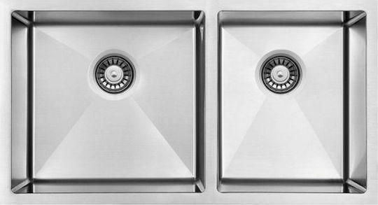 Macart Star 10 U-200 Υποκαθήμενος Αριστερός Inox Σατινέ Μ85xΠ43cm Ασημί Macart Star 10 U-200 Υποκαθήμενος Αριστερός Inox Σατινέ Μ85xΠ43cm Ασημί