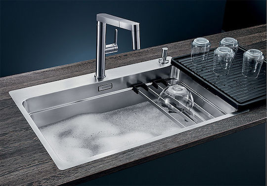 Blanco Etagon 700-IF/A 524274 Вграден монтаж Мивка Inox Сатен Ш70xД50см Сребрист
