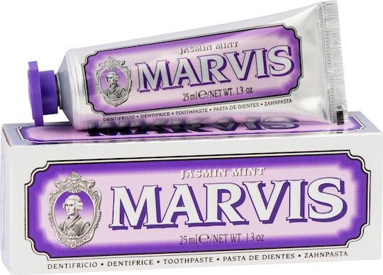 Marvis Jasmin Mint Toothpaste for Ulitis , Plaque & Cavities 25ml