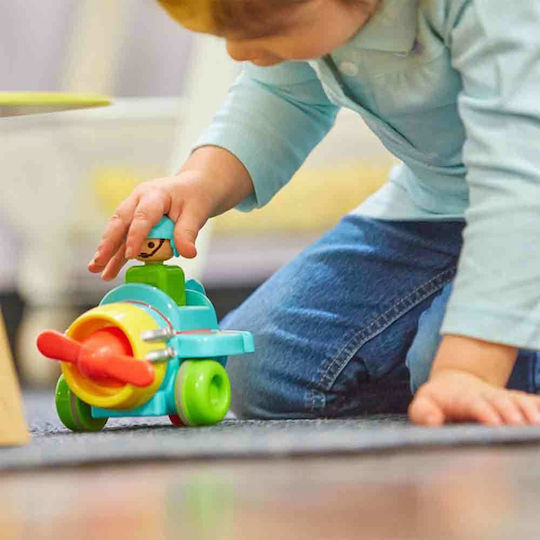 Tomy Push Along Push N Go with Sounds for 12++ Months Multi (Various Designs/Assortments of Designs) 1pc