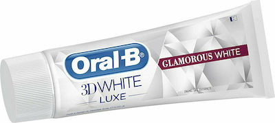 Oral-B 3D White Luxe Glamorous White Toothpaste for Whitening 75ml