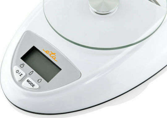 ETA Digital Kitchen Scale with Bucket up to 5kg White