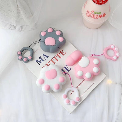 Lykl Cat Paw Silicone Case Pink for Apple AirPods