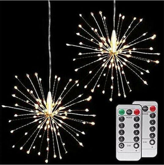GlobalExpress Beleuchtet Weihnachtliche Figur Flocke Gelb