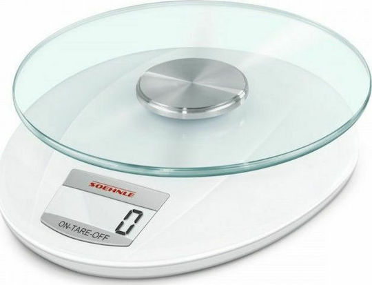 Soehnle Roma Digital Kitchen Scale Up To 5kg White