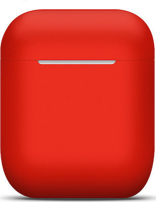 Case Silicone in Red color for Apple AirPods 1 / AirPods 2