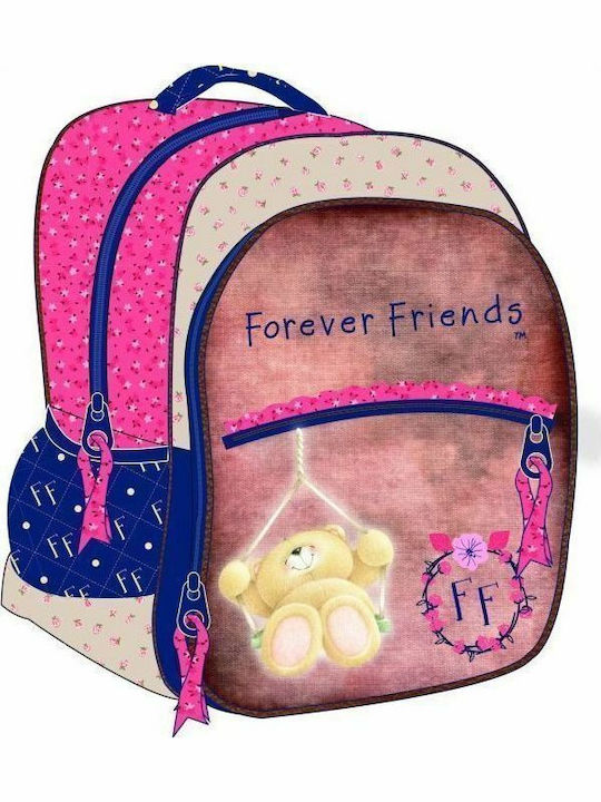 Gim Forever Vintage School Bag Backpack Kindergarten Multicolored