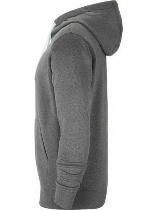 Athletic Kids Sweatshirt Cardigan Cotton with Hood Gray Park 20