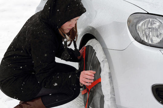 AutoSock No 66 Anti-slip Snow Covers for Passenger Vehicle 2 Pieces