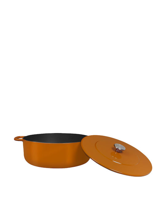 Combekk Sous-Chef Dutch Oven Shallow Pot made of Cast Iron 6lt / 28cm