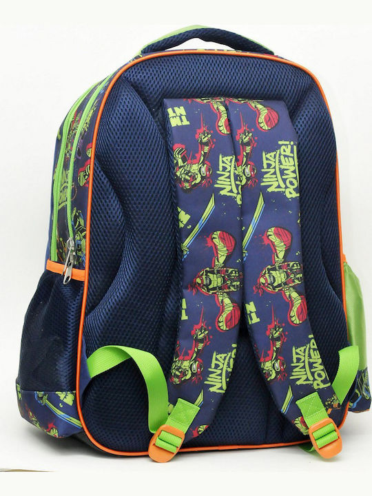 Gim Ninja Power School Bag Backpack Elementary, Elementary Multicolored 53lt