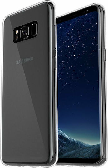 Otterbox Clearly Protected Skin Back Cover Silicone Transparent (Galaxy S8+)