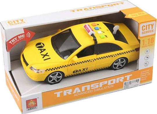 Wenyi Taxi City Service Αυτοκινητάκι 1:16 για 3+ Ετών
