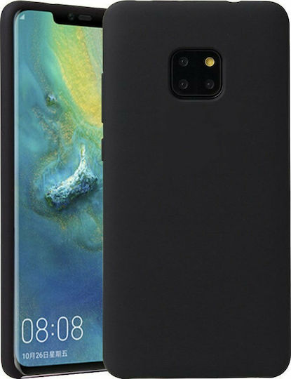 Forcell Husă Spate Back Cover Silicon Negru (Huawei Mate 20 Pro)