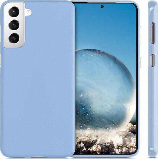 KWmobile Задна корица Силикон Светлосин (Galaxy S21+ 5G)
