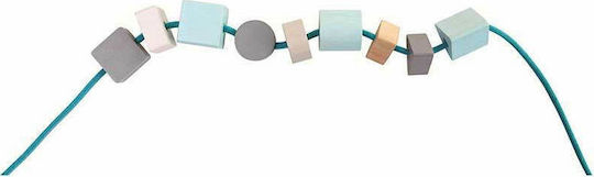 Plan Toys Lacing Toy Beads Geometric Shapes made of Wood for 24++ Months
