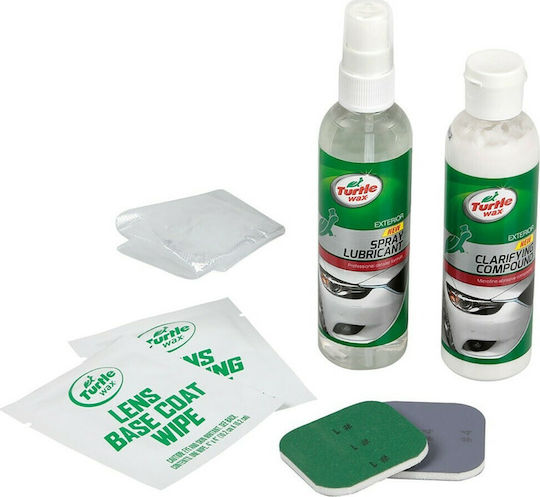 Turtle Wax Satz Wiederherstellung und Entnebelung von Autoscheinwerfern 10.5gr 4Stück