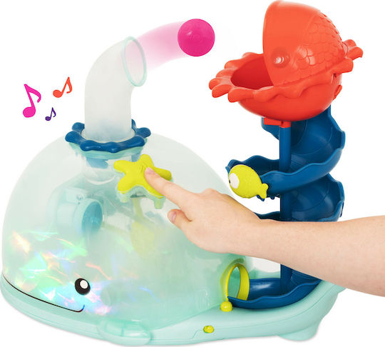 B.Toys Ζωάκι Τρεχαλίτσα Φάλαινα Φυσητήρας με Μουσική και Ήχους για 36+ Μηνών