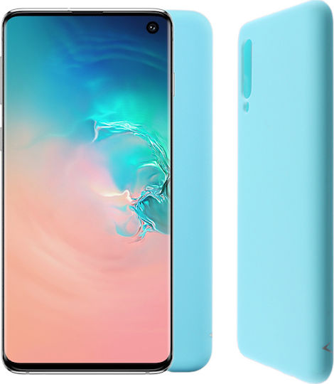 Volte-Tel Silicon Tpu Back Cover Silicon Albastru deschis (Galaxy S10)