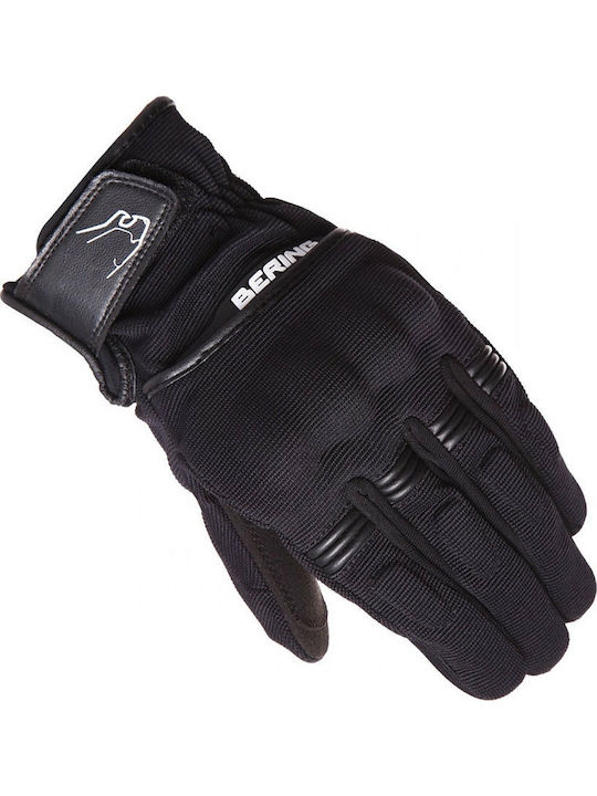 Bering Fletcher Summer Men's Motorcycle Gloves Waterproof Black