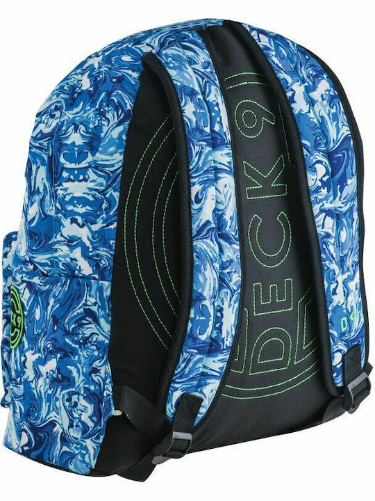 Deck 9 Art School Backpack Junior High-High School Blue 20 Litre 2016