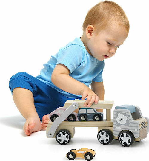 Viga Toys ПоларБ Камион За Превоз На Автомобили За 3+ Години