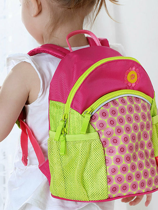 Sigikid Florentine School Bag Backpack Kindergarten Fuchsia with Water Bottle Holder