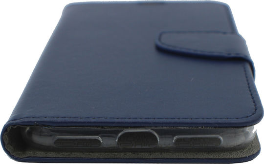 Book Δερματίνης Μπλε (Redmi Note 7 / 7 Pro)