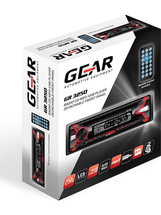 Gear Автомобилна Аудио Система 1DIN (USB)