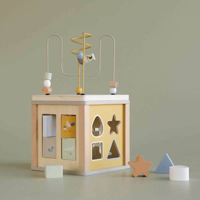 Little Dutch Κύβος Δραστηριοτήτων Activity Cube Little Goose από Ξύλο για 18+ Μηνών