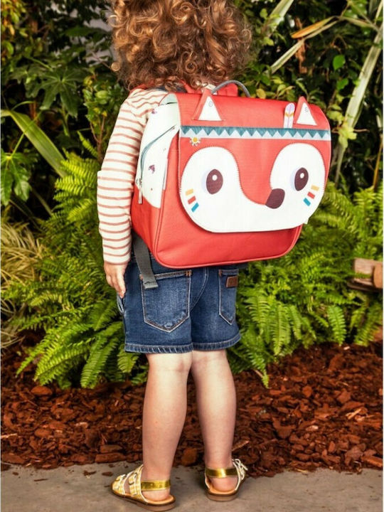 Lilliputiens Alice Indians Kindergarten-Rucksack Orange 32 x 12 x 25 cm