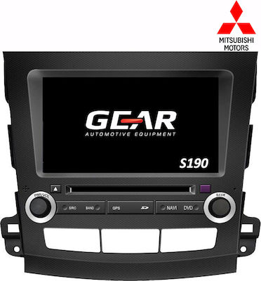 Gear Ηχοσύστημα Αυτοκινήτου για Mitsubishi Outlander (Bluetooth/USB/WiFi/GPS) με Οθόνη Αφής 8"