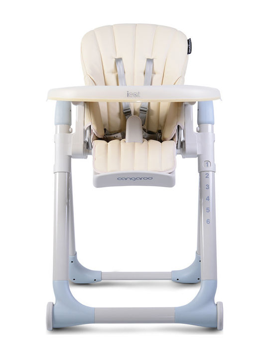 Cangaroo Ich Esse Klappbarer Baby Hochstuhl Mit Höhenverstellbar Rosa