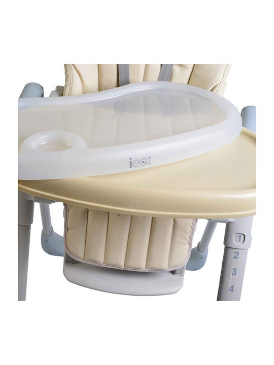 Cangaroo Ich Esse Klappbarer Baby Hochstuhl Mit Höhenverstellbar Rosa
