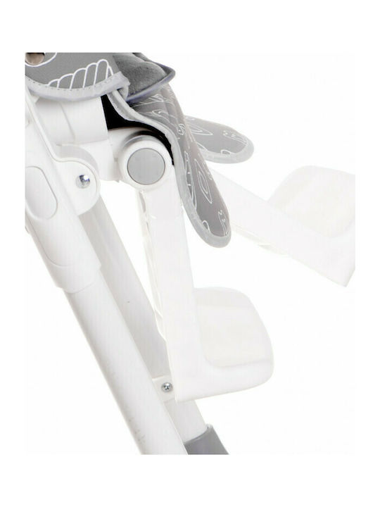 Lorelli Campanella Foldable Baby Highchair with Adjustable Height Gray