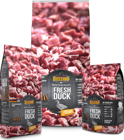 Belcando Mastercraft Fresh Duck 10kg Ξηρά Τροφή χωρίς Σιτηρά για Ενήλικους Σκύλους με Πάπια