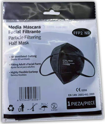 Media Sanex Mască de protecție FFP2 Negru 10buc