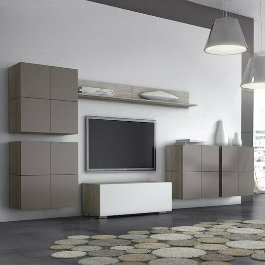 Unitate TV pentru sufragerie Smart No 4B Maro L330xA45xÎ160buc
